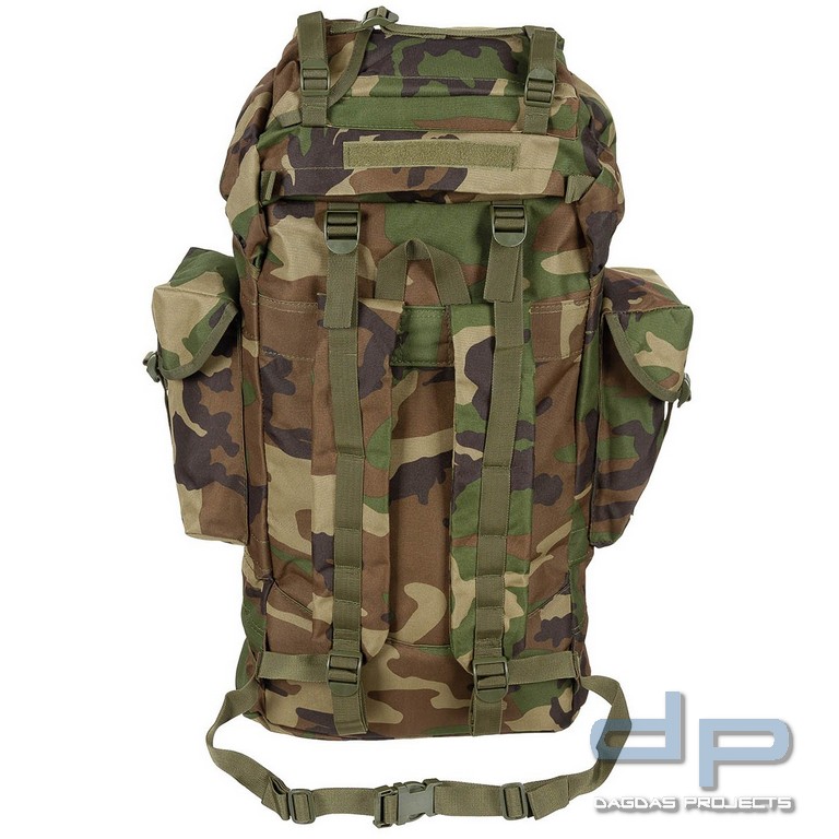 BW Kampfrucksack, woodland, groß, Mod.