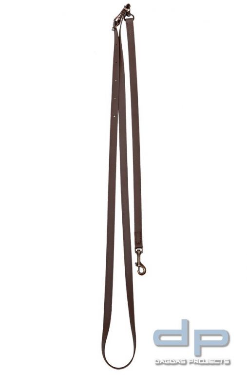 BIOTHANE Umhängeleine braun