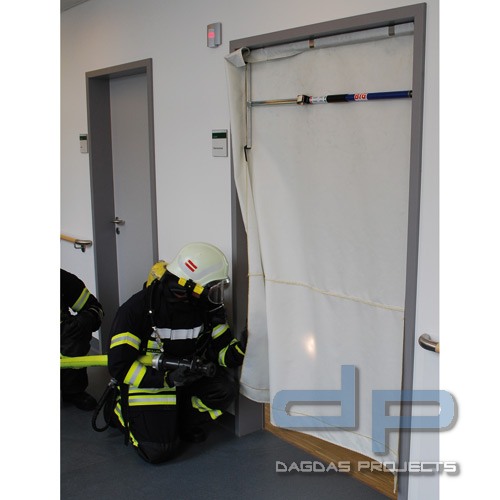 Mobiler Rauchverschluss S80-140 für die Selbsthilfe, mit Tasche