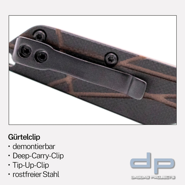 Taschenmesser Ledge rot