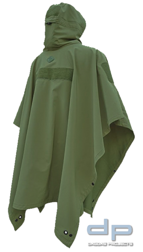 Hazard 4 Poncho Villa™ Technical Soft-Shell Mk2 (Regen Poncho) in Oliv und Blackcamo