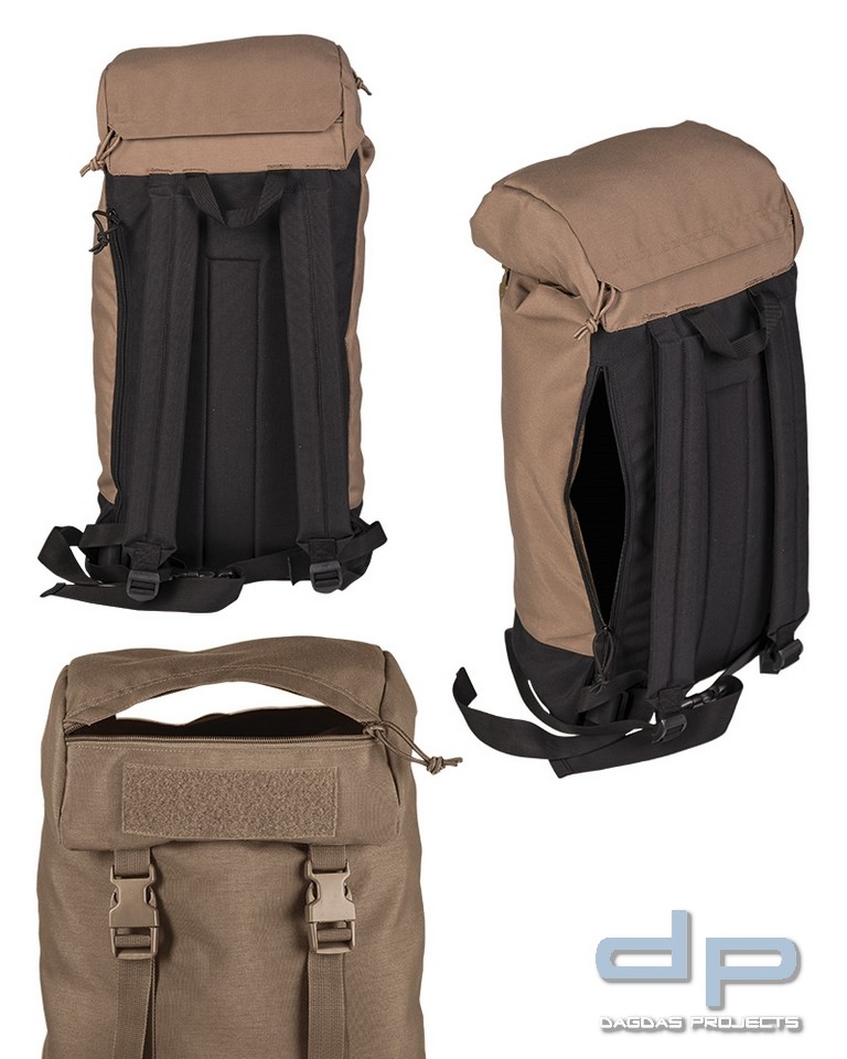 RUCKSACK ′WALKER′ 20 LTR DARK COYOTE VPE 2
