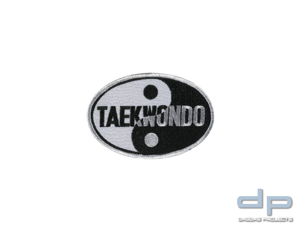 Aufnäher / Stickabzeichen TKD Yin & Yang
