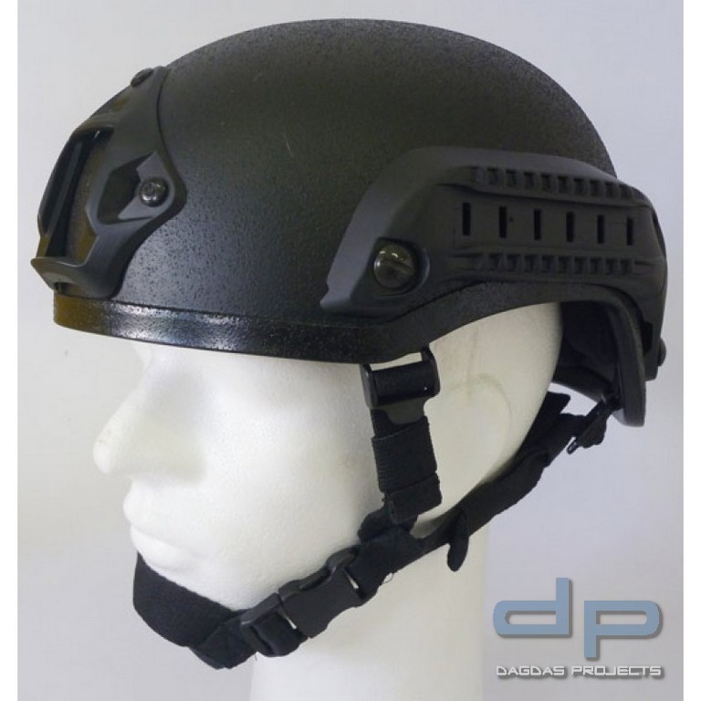 U.S. Gefechtshelm MICH W/RAIL - Repro