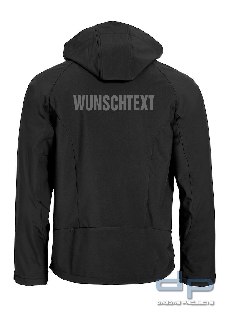 Herren Behörden Softshelljacke "Milford Jacket" in verschiedenen Farben mit Aufdruck nach Wunsch