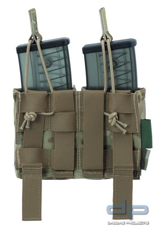 Warrior Double Open Mag Pouch G36 Multicam