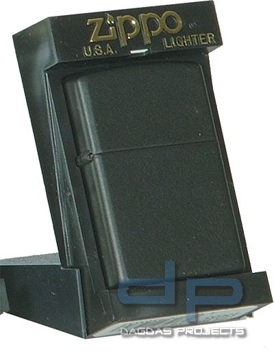 Zippo Feuerzeug Orig.Schwarz Matt