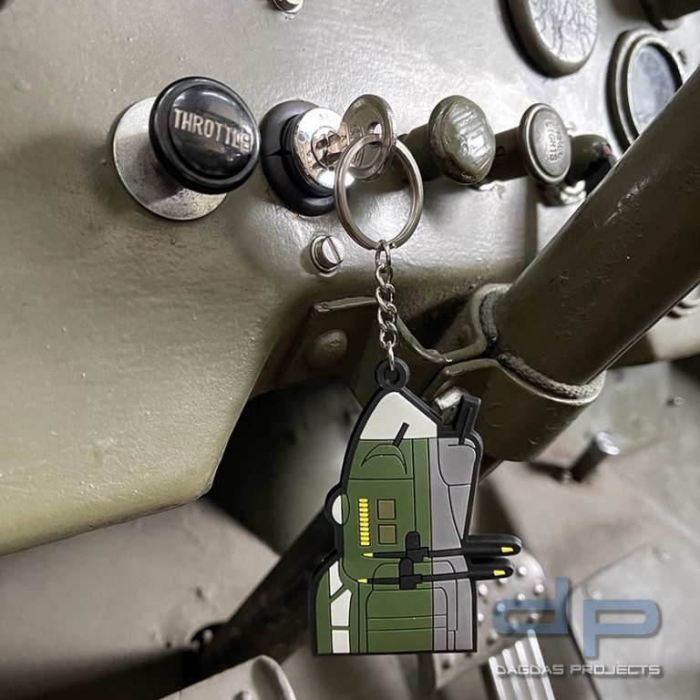 Schlüsselanhänger 3D PVC B-17 Flying Fortress #111