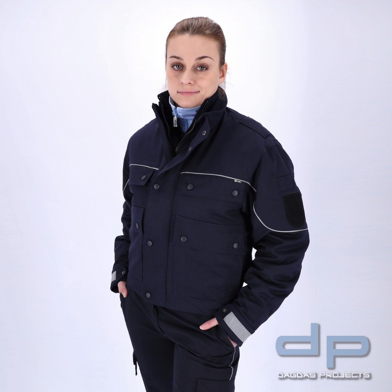 ETZEL® DIENSTBLOUSON NRW mit Aufdruck nach Wunsch in Reflex Silber