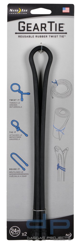 Nite Ize Gear Tie Kabelbinder 61 cm 2 Stück