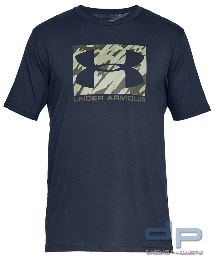 Under Armour Boxed Sportstyle Shirt in Blau Gr.L