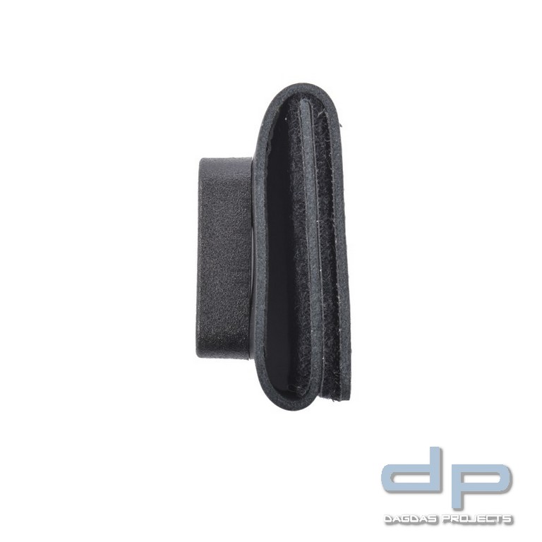 Peter Jones Klick Fast Lederschlaufe, hoch sitzend, 70 mm Durchlass, abnehmbar