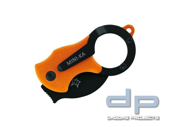 Fox Knives Mini-Ka Orange
