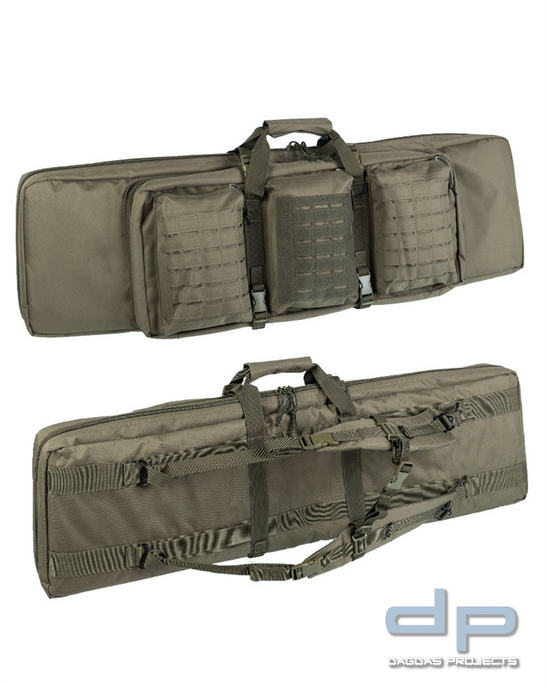 RIFLE CASE DOUBLE OLIV