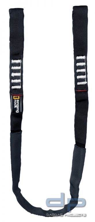 Black Line Sling Lanyard 80 cm Schwarz