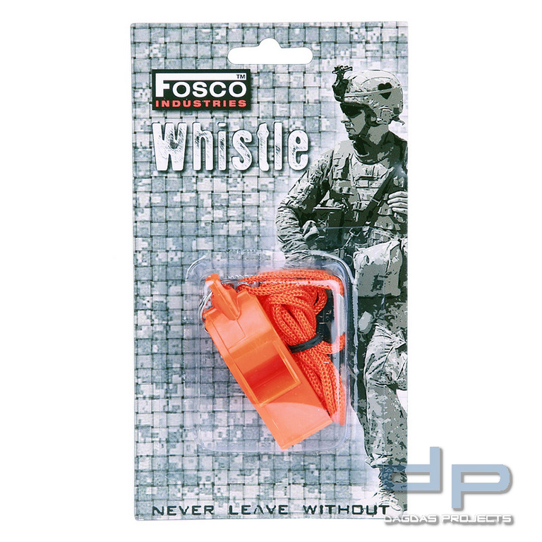 Pfeife mit hohen Tönen