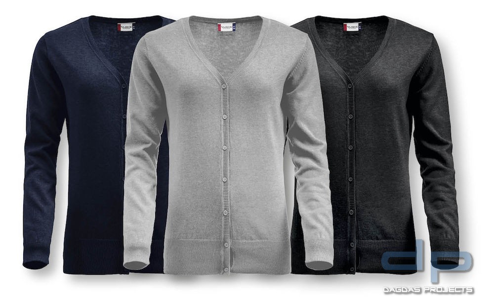 Damen-Strickjacke 100 % Baumwolle in verschiedenen Farben