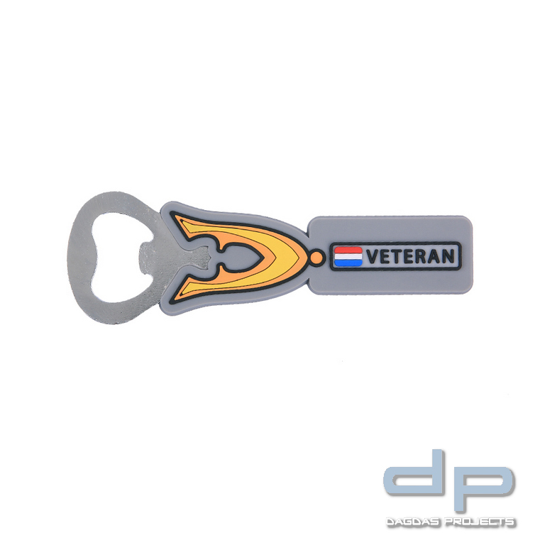 Flaschenöffner 3D PVC Dutch Veteran