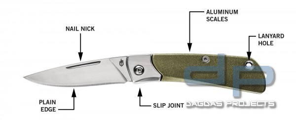 GERBER WINGTIP TASCHENMESSER IN VERSCHIEDENEN FARBEN