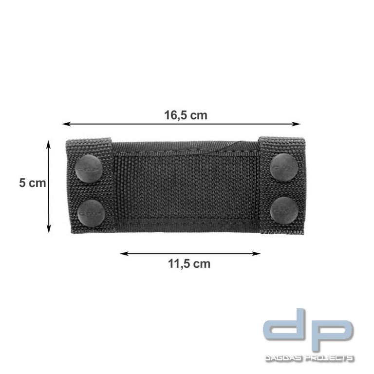 COP® 2185MOL-G MOLLE-Adapter/Gurtschlaufe, 16,5 x 5 cm schwarz