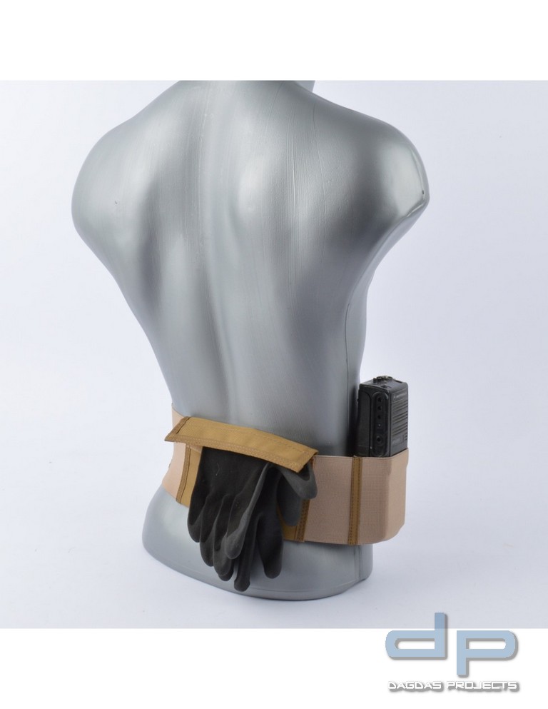 Bauchgurtholster COP® 508/3M in Schwarz und Beige