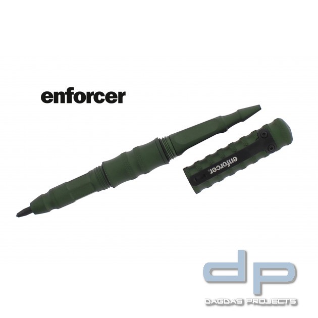 enforcer Tactical Pen matt grün