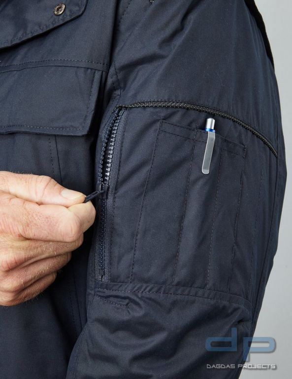 Behörden Blouson mit Aufdruck nach Wunsch in reflex silber