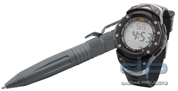 UZI Tactical Pen &amp; Digital Watch Combo