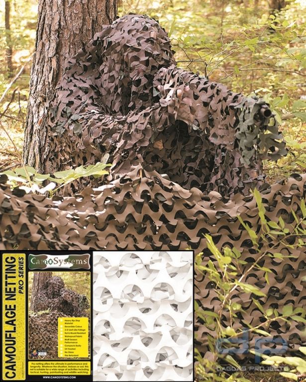 NETZ PRO CRAZY CAMO 2,0X3,0 WEISS VPE 2