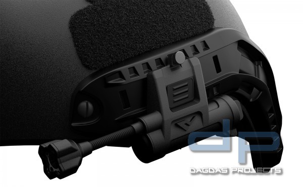 Princeton Tec Charge X IR Max (taktische Helmlampe IR/Rot/Weiß)