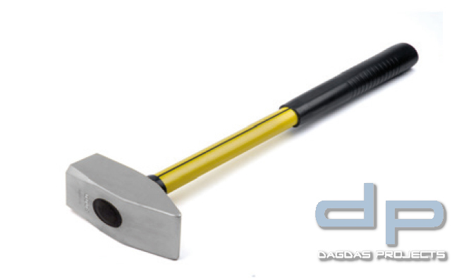 Schlosserhammer, Titan, 300 g