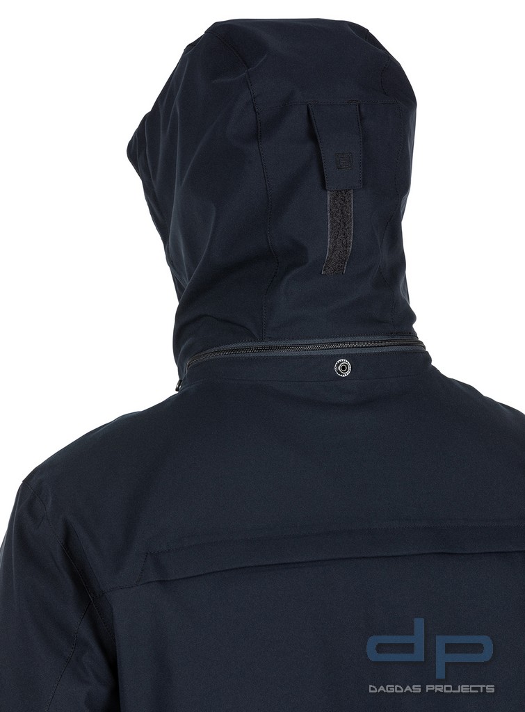5.11 TACTICAL 3-IN-1 PARKA 2.0 in versch. Farben mit Wunschtext auf Brust und Rücken oder Panel