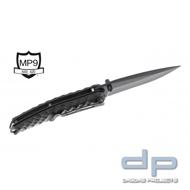 MP9 Einhandmesser Black Tiger
