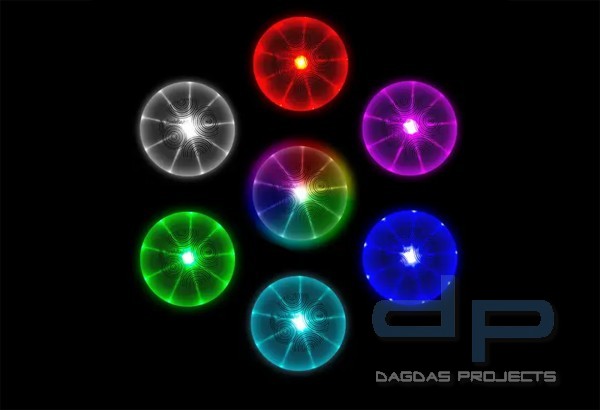 NITE IZE FLASHLIGHT LIGHT UP FLYING D (FRISBEE MIT LED'S)