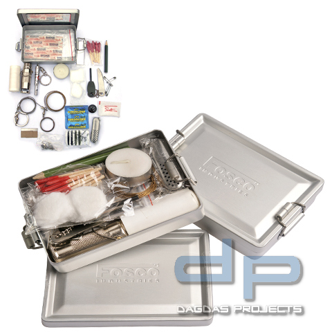 Alu. Box Überlebens Ausrüstung