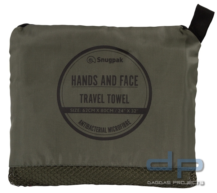 Snugpak Handtuch Hands and Face verschiedene Farben