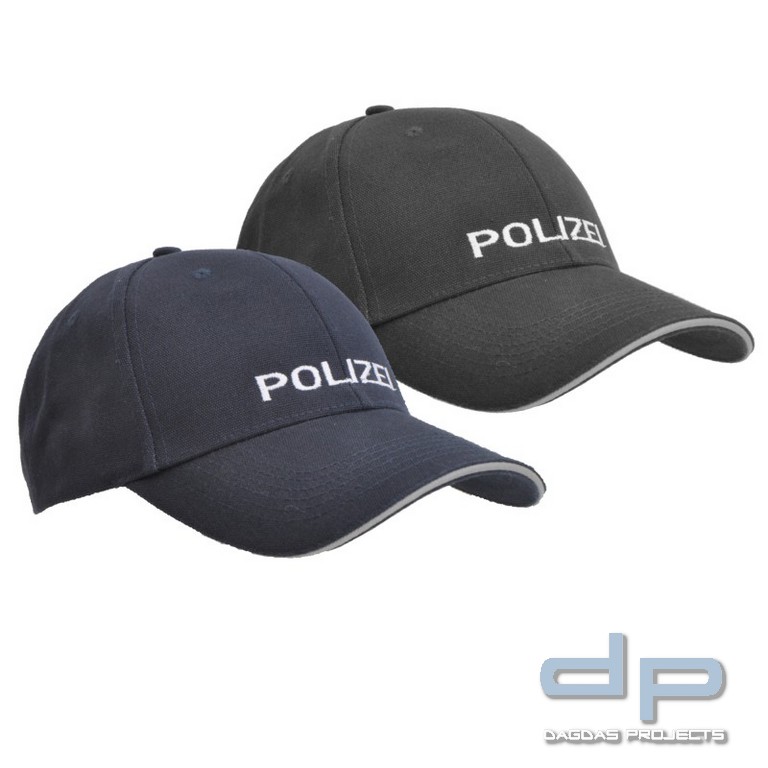 Baseballcap bestickt - BEHÖRDE - einzeilig vorne, Einheitsgröße
