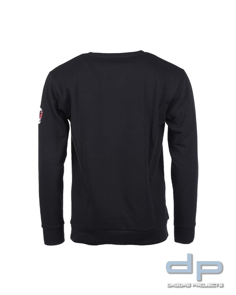 SWEATSHIRT M.DRUCK ′TOP GUN′ SCHWARZ VPE 2