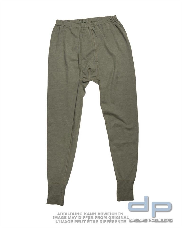 BW UNTERHOSE LANG ARAMID GRÜN GEBR. VPE 10
