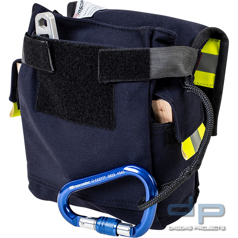 rescue-tec Leinenbeutel Fire Compact, Material rtx® 950, für 30 m Aramid Führungsleine