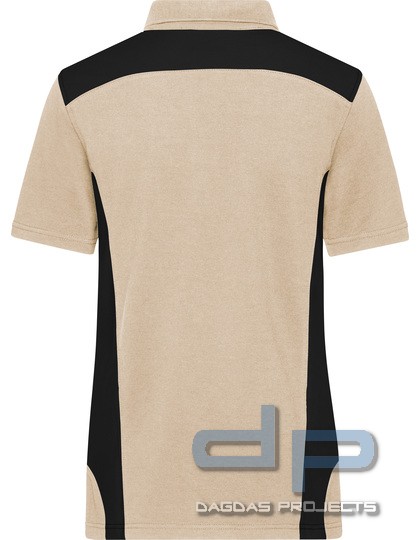 Damen Workwear Polo Shirt in verschiedenen Farben mit Aufdruck nach Wunsch auf Brust und Rücken