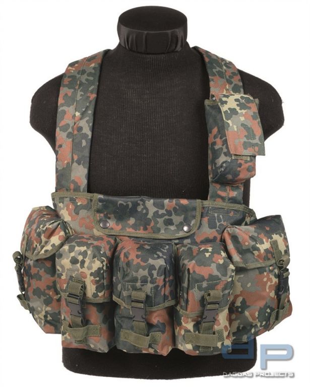 Chest Rigg 6-Pocket flecktarn