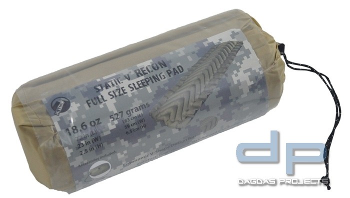 Klymit Isomatte Static V Recon Sand