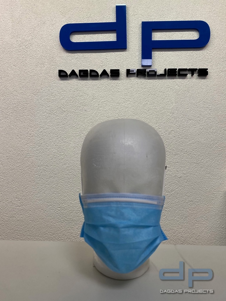 MEDIZINISCHE MUND/NASENMASKE EINWEG 3 lagig (OP-MASKE) 50 er Pack