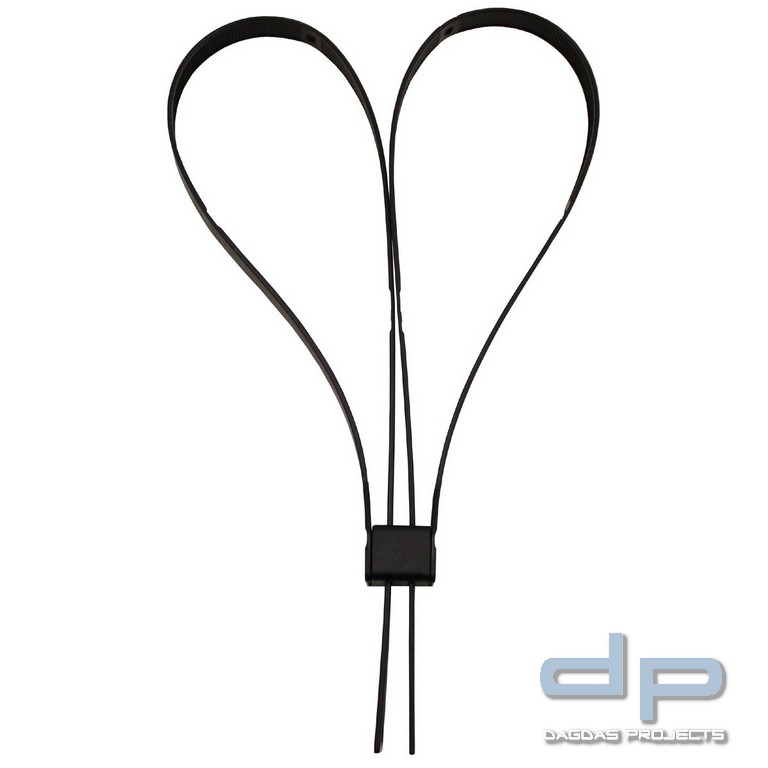 Einweghandfessel Kunststoff 12,5 mm 10er Pack