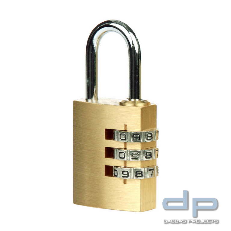 BCB Kombination Vorhängeschloß 25mm