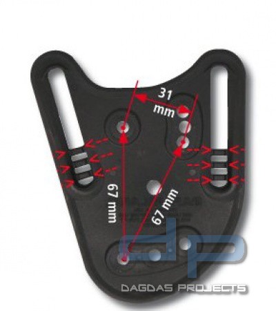 SAFARILAND® 567DR UBL-Wechselsteg (dropped)