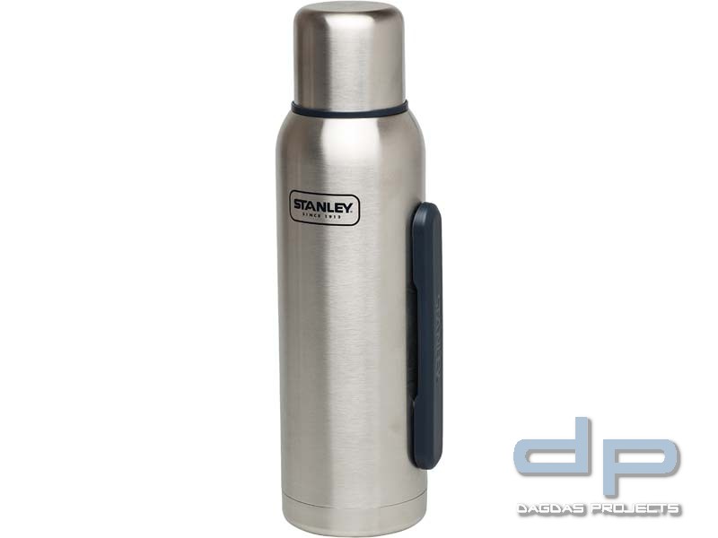Stanley XL Adventure Vacuum Bottle, 1,3 Liter, 18/8 Stahl,  isolierender Trinkbecher, weite Öffnung