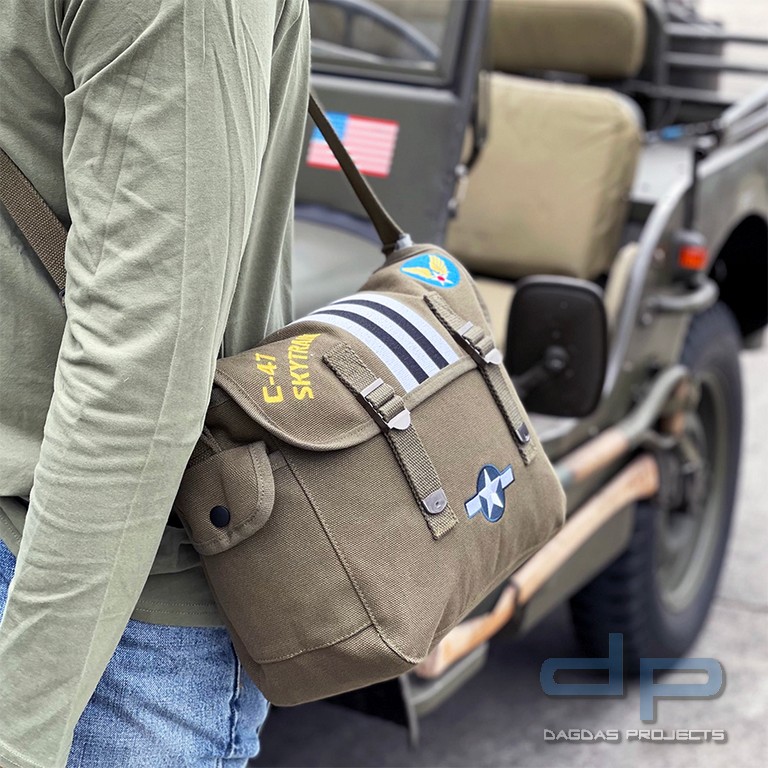 Leinentasche C47 Skytrain D-Day