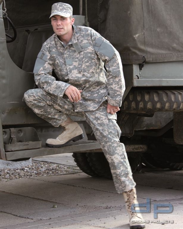 US FELDJACKE ACU AT-DIGITAL GEBRAUCHT VPE 5